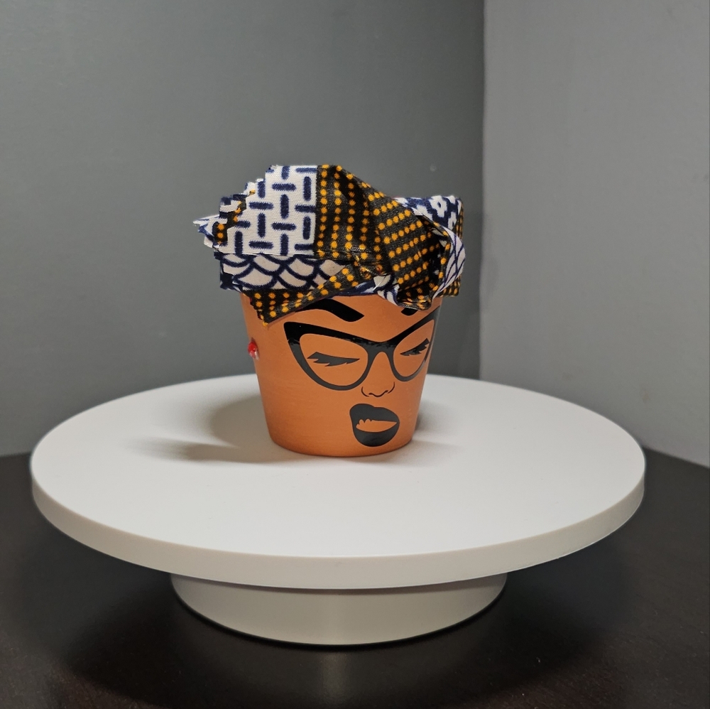 Terracotta flower pot